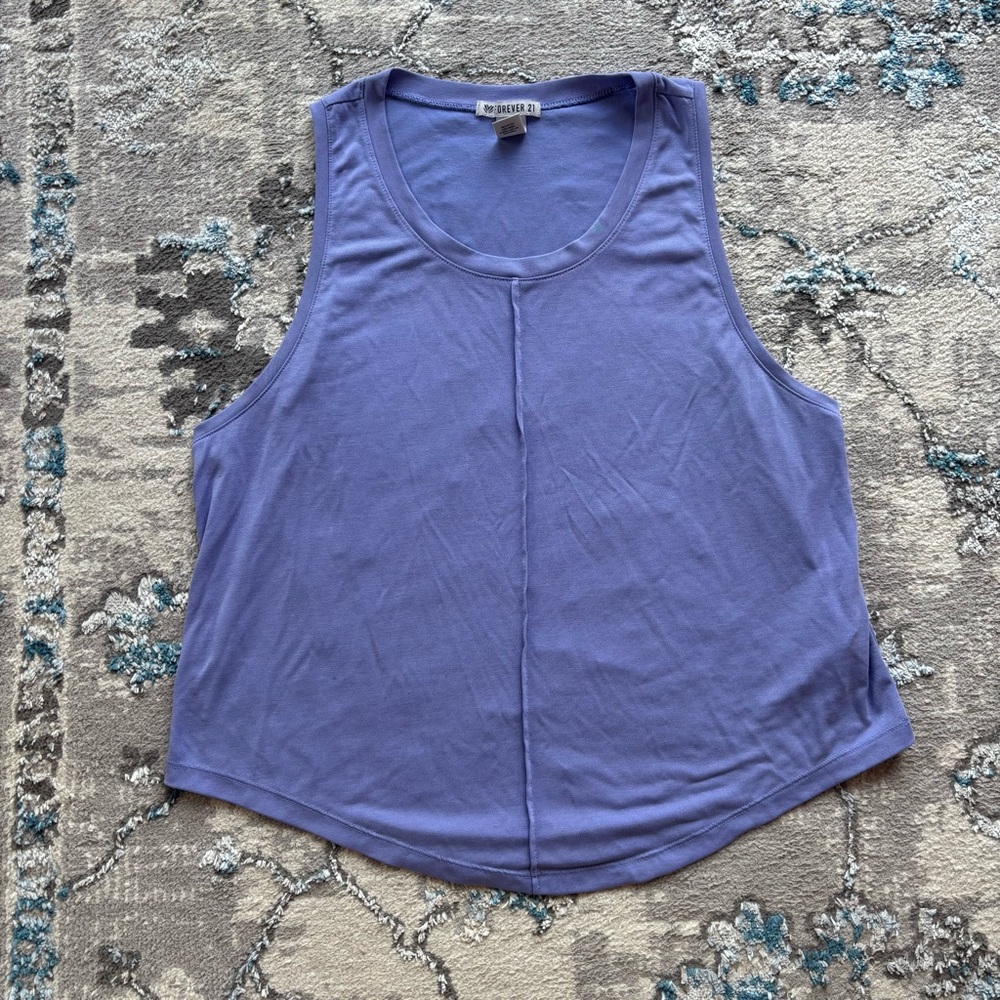 Forever 21 Purple Tank Top - XS